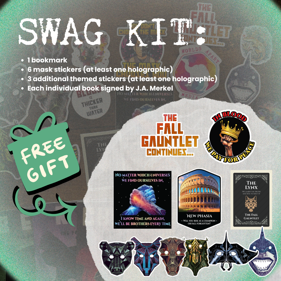 The Fall Gauntlet SIGNED Paperback Bundle: Books 1 - 6 *SWAG Kit Included