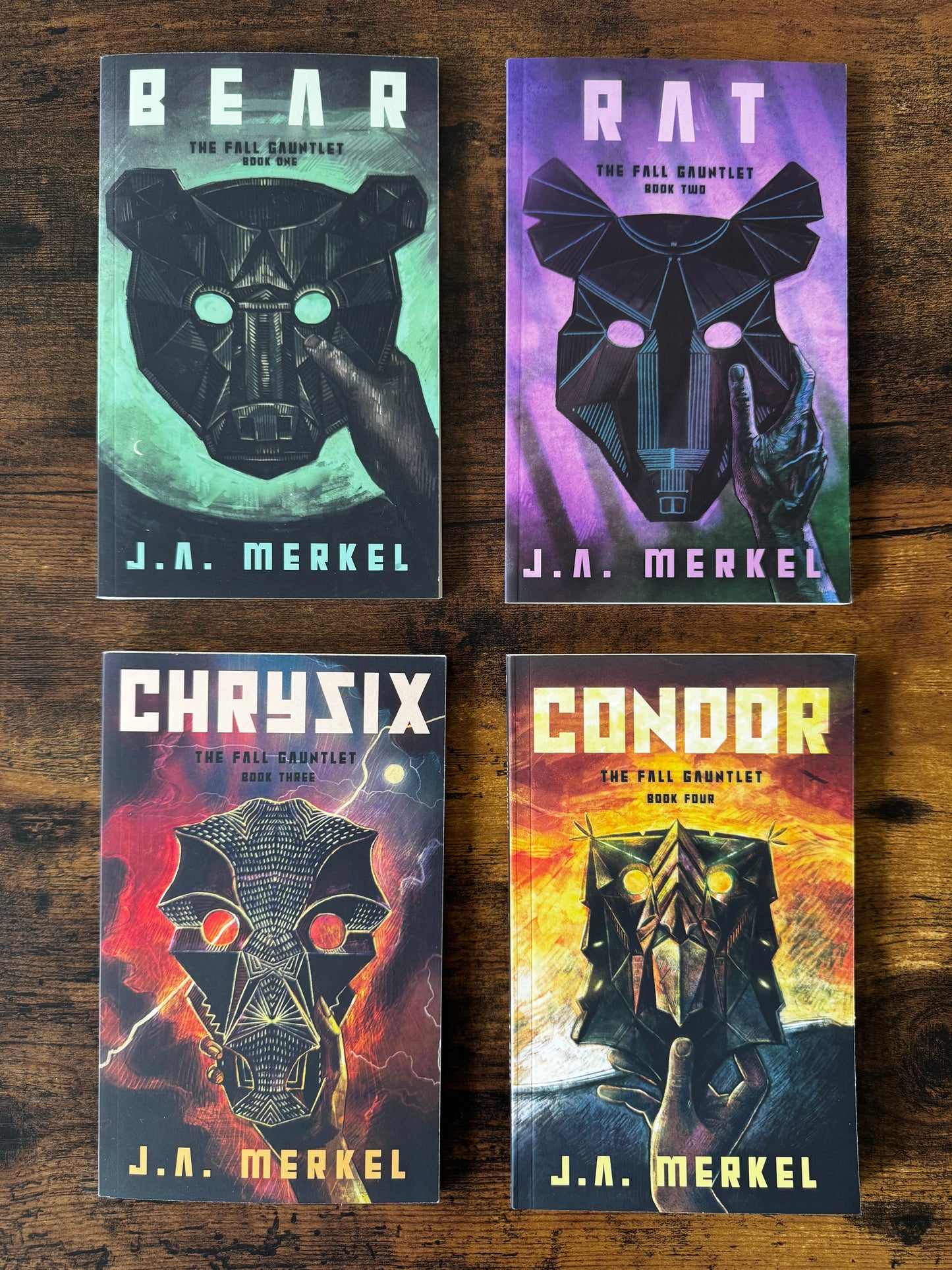 The Fall Gauntlet SIGNED Paperback Bundle: Books 1 - 4