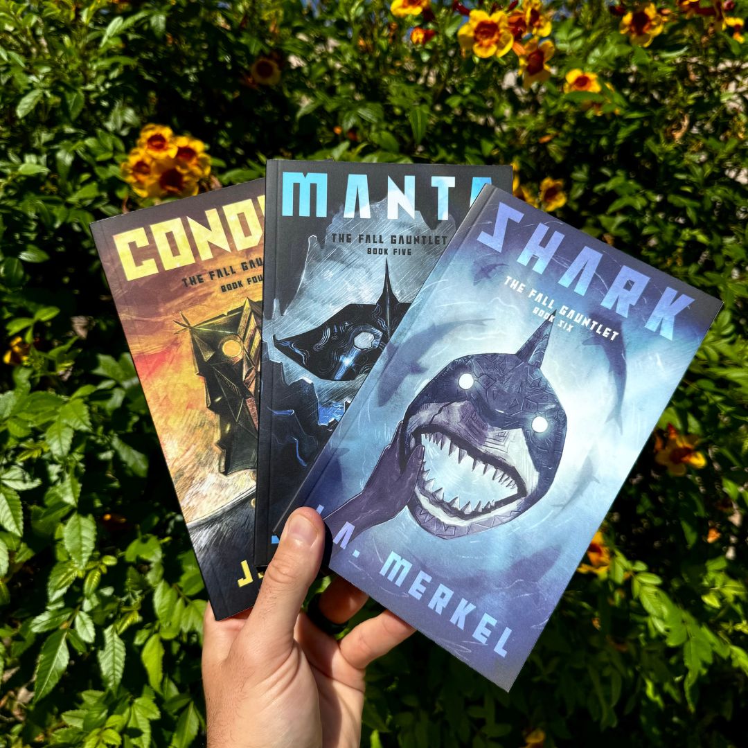 The Fall Gauntlet SIGNED Paperback Bundle: Books 4 - 6 *SWAG Kit Included