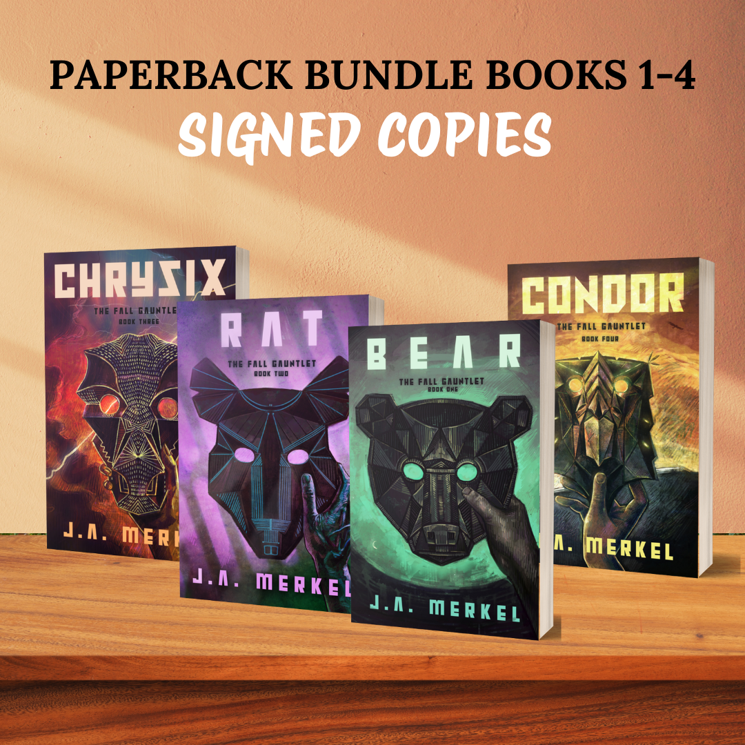 The Fall Gauntlet SIGNED Paperback Bundle: Books 1 - 4