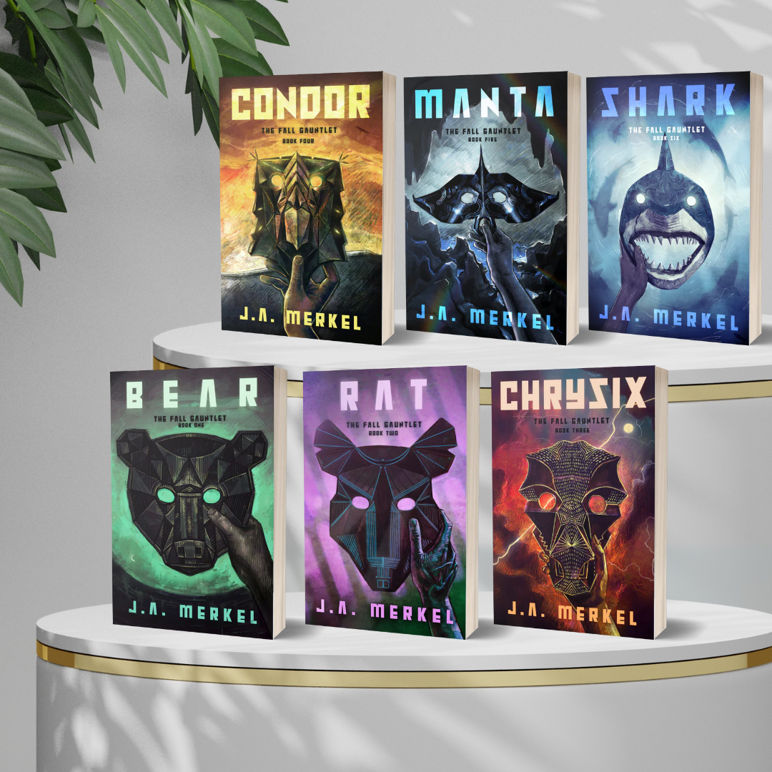 The Fall Gauntlet SIGNED Paperback Bundle: Books 1 - 6 *SWAG Kit Included