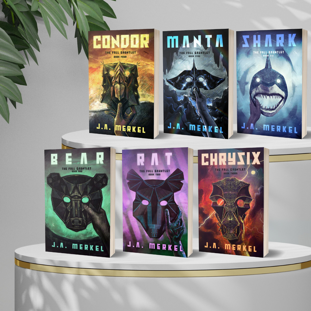 The Fall Gauntlet SIGNED Paperback Bundle: Books 1 - 6 *SWAG Kit Included