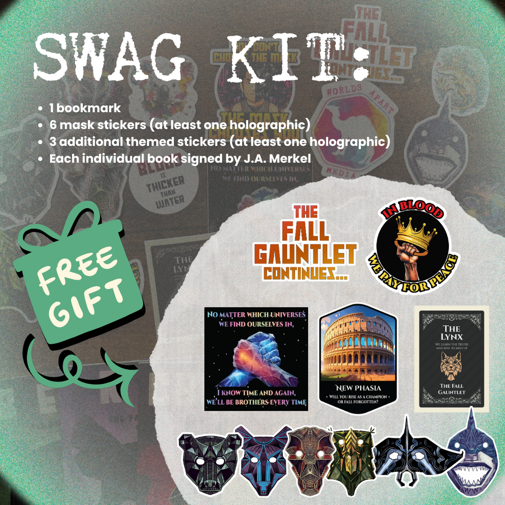 The Fall Gauntlet SIGNED Paperback Bundle: Books 1 - 6 *SWAG Kit Included