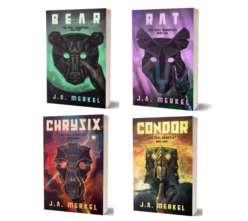 The Fall Gauntlet SIGNED Paperback Bundle: Books 1 - 4