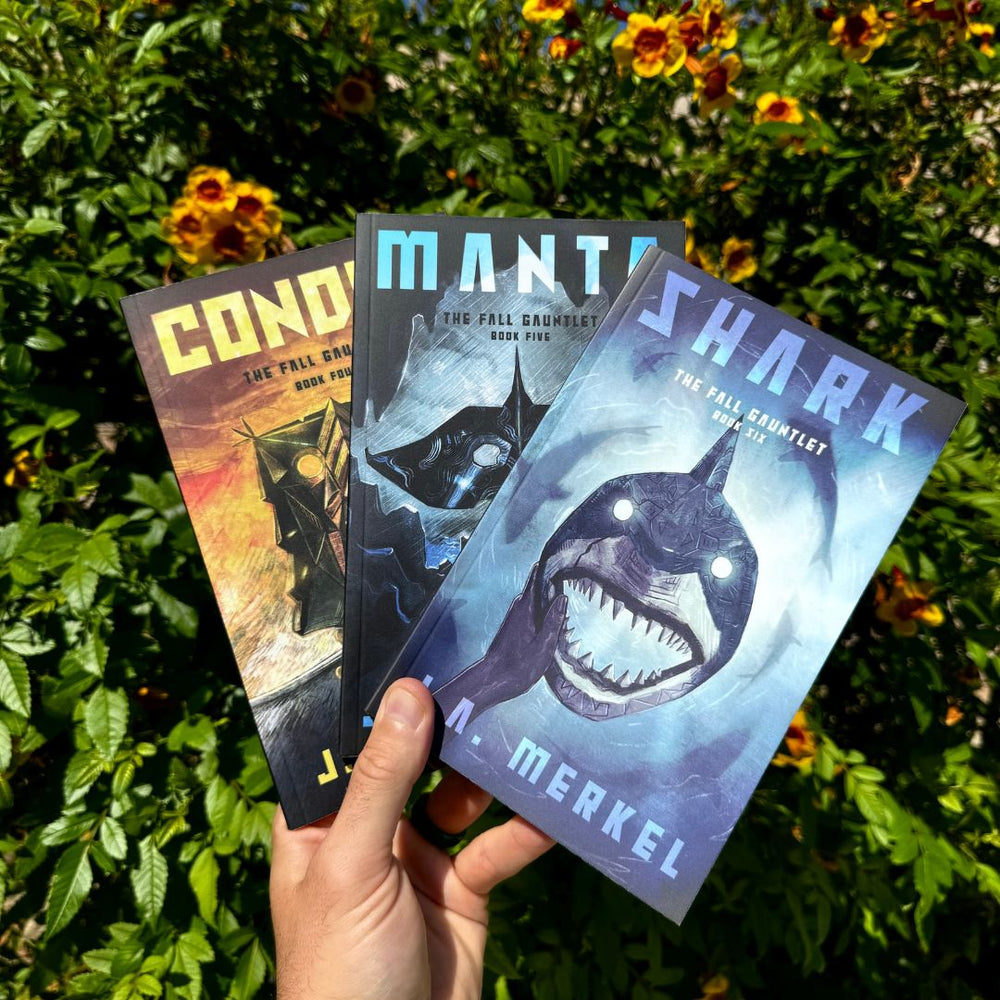 The Fall Gauntlet SIGNED Paperback Bundle: Books 4 - 6 *SWAG Kit Included