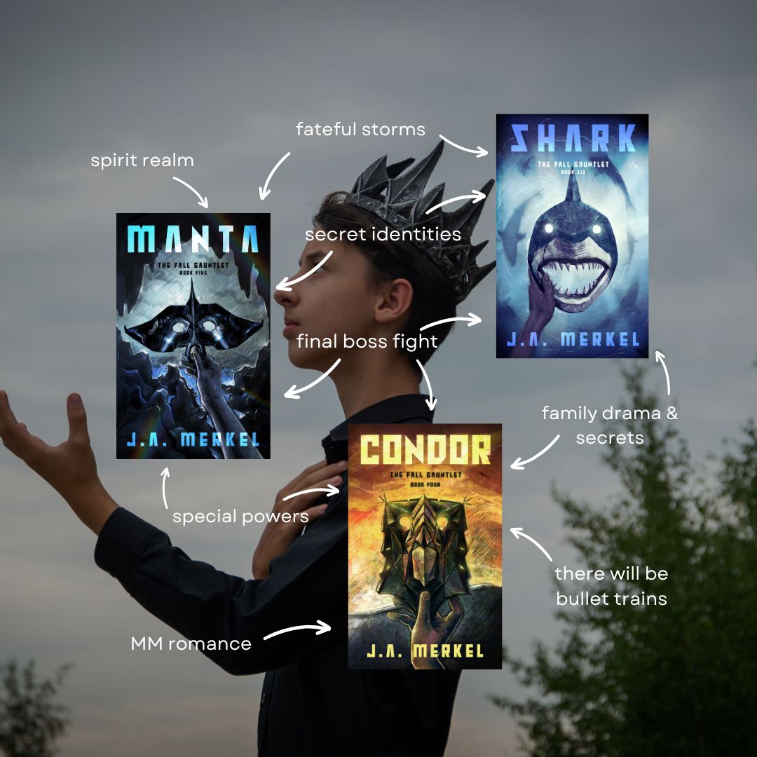 The Fall Gauntlet SIGNED Paperback Bundle: Books 4 - 6 *SWAG Kit Included